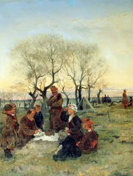 Funeral Repast at the Grave